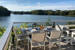 Holiday Home on Lake Marchowo with Terrace