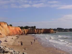 Maisons de vacances Holiday Home in Penestin near Mine d'Or Beach : photos des chambres