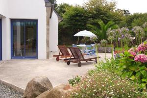 Maisons de vacances Villa in Perros-Guirec near Pink Granite Coast : photos des chambres