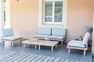 Villas Frenchyhomes☆villapiscine☆8pers☆centrebassin : photos des chambres