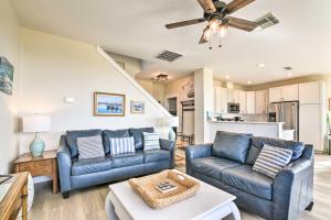 Steps to Ocean! Breezy Galveston House with 2 Decks