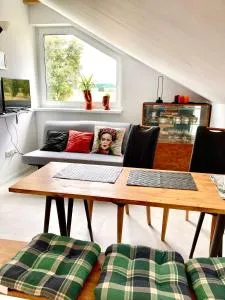 Apartament z Jaskółką piętro- duży 90 m2 plus taras - Główczyce