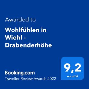 Wohlfühlen in Wiehl - Drabenderhöhe
