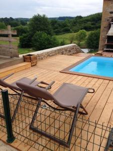 Villas Villa de 5 chambres avec piscine privee sauna et jardin clos a Saint Bonnet de Vieille Vigne : photos des chambres