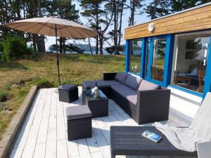 Maisons de vacances Holiday home in a secluded location surrounded by the sea, Hanvec : photos des chambres