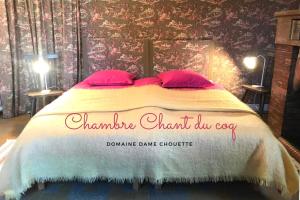 B&B / Chambres d'hotes DameChouette : Chambre Lits Jumeaux - Vue sur Jardin