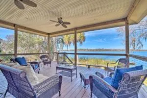 Lakefront Crystal River Home with Private Dock! - Inglis