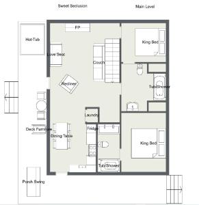 Sweet Seclusion, Hot Tub, Air Hockey, WIFI, 560 FREE tickets each paid day