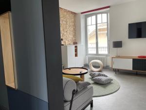 Appartements Marelle // bleu : photos des chambres