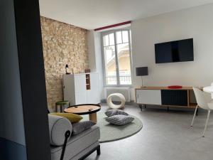 Appartements Marelle // bleu : photos des chambres