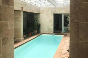 Maisons de vacances holiday home with indoor pool, Le Porge : photos des chambres