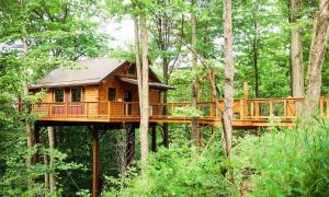 Treehouse #6 by Amish Country Lodging