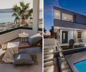 Lux Villa Core with amazing view and heated pool - Gornji Seget