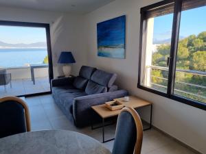 Appartements Superbe appartement T3 face mer baie Ajaccio : photos des chambres