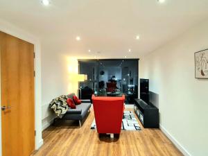 1-Bedroom Aprt in Salford- FreeParking- Sleeps3