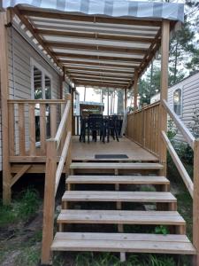 Mobil home Rainbow, camping les dunes de contis