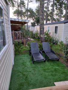 Mobil home Rainbow, camping les dunes de contis