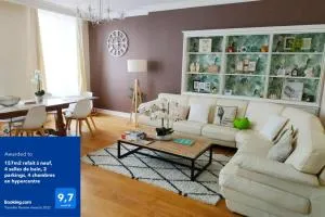 157m2, 4 chambres, 4 salles de bains, 2 WC, 2 parkings en hypercentre - 瓦朗斯堡