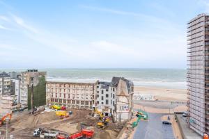 Luxueuze vakantiestudio met zeezicht en terras in Oostende