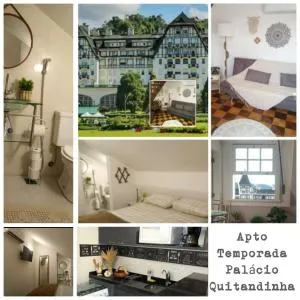Apartamento Temporada Palácio Quitandinha em Petrópolis RJ - 米格尔-佩雷拉