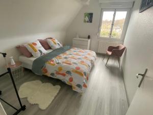 Appartements Au paradis d’Alsace 55 m2 nature & relax : photos des chambres