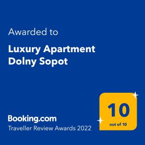 Eternity Luxury Apartment Dolny Sopot