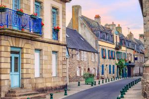 Maisons de vacances Longere renovee avec acces direct a la mer : photos des chambres