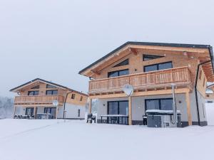 Chalet Arber in St Englmar with its own HotTube