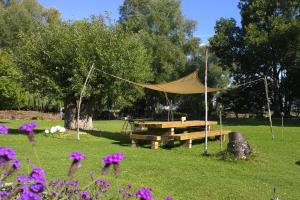 Ferienhaus mit Kamin am Achterwasser in Lütow