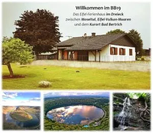 BB19 Eifel-Ferienhaus am Moseltal mit Saunahaus - Urschmitt