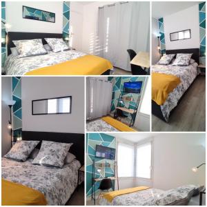 Appartements T4 Massy TGV by Beds4Wanderlust - 80m2 avec Terrasse et bureau - proche coulee verte - ideal Pro ou Famille : photos des chambres