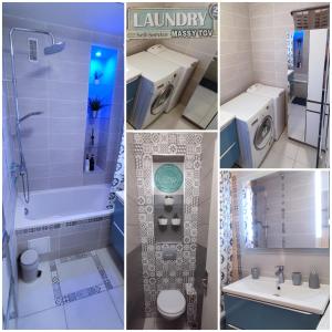 Appartements T4 Massy TGV by Beds4Wanderlust - 80m2 avec Terrasse et bureau - proche coulee verte - ideal Pro ou Famille : photos des chambres