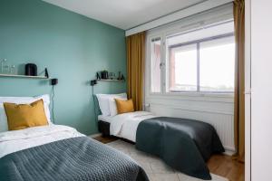 2 Bedroom apartment with free parking and airconditioning