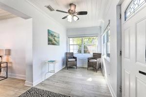 Chic Home with Fire Pit and Patio, Walk to Lake!