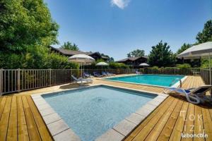Bel appartement cosy dans résidence avec piscine 5 minutes plage