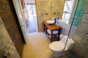 cabaña con tinaja en viña narbona wines