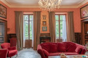 Maisons de vacances Stunning Castle South FranceP : photos des chambres