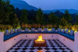 SaffronStays Turquoise Maison, Karjat - Āpta