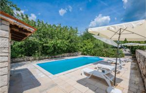 Stunning Home In Labin With 1 Bedrooms, Wifi And Outdoor Swimming Pool