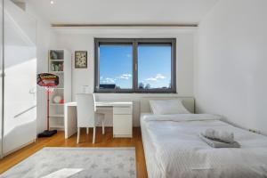 Contemporary apartment with rooftop terrace in Maribor