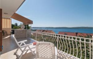 Amazing Apartment In Trogir With House Sea View 