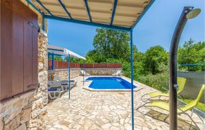 Amazing Home In Labin With 3 Bedrooms, Wifi And Outdoor Swimming Pool