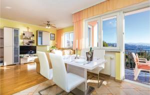 Awesome Apartment In Volosko With House Sea View 