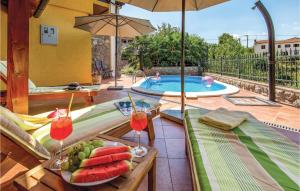 Amazing Home In Bregi With 3 Bedrooms, Wifi And Outdoor Swimming Pool