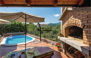 Amazing Home In Bregi With 3 Bedrooms, Wifi And Outdoor Swimming Pool