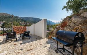 Stunning Home In Senj With 3 Bedrooms And Wifi