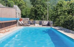 Stunning Apartment In Moscenicka Draga With 1 Bedrooms, Wifi And Outdoor Swimming Pool