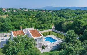 Beautiful Home In Nedescina With 5 Bedrooms, Wifi And Outdoor Swimming Pool