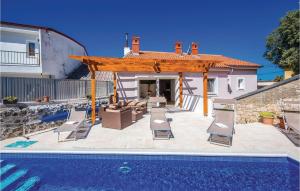 Beautiful Home In Novi Vinodolski With 4 Bedrooms, Jacuzzi And Outdoor Swimming Pool