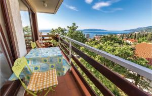 Nice Apartment In Opatija With 1 Bedrooms And Wifi